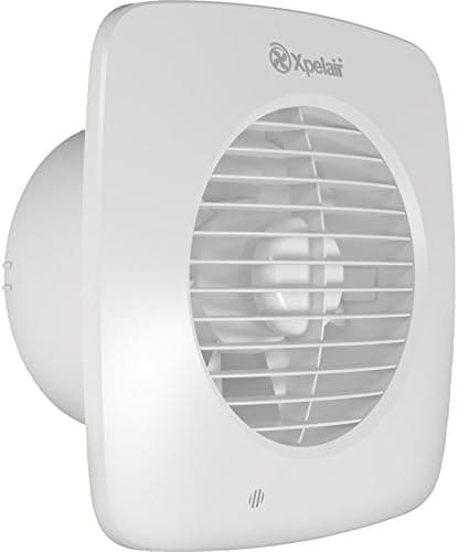 Xpelair Simply Silent DX150S Square Extractor Fan DX150PS Pullcord